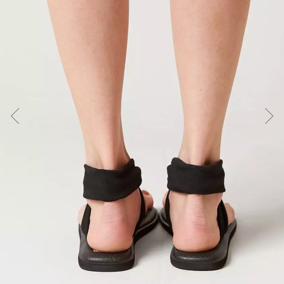 Sanuk Yoga Sling Sandals - Black - Picture 7 of 7